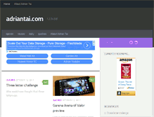 Tablet Screenshot of adriantai.com